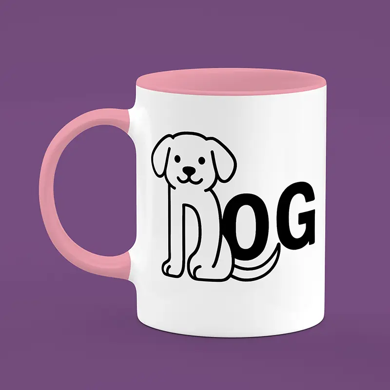 ماگ طرح سگ ، ماگ طرح DOG ، DOG ، لیوان طرح سگ ، طرح سگ