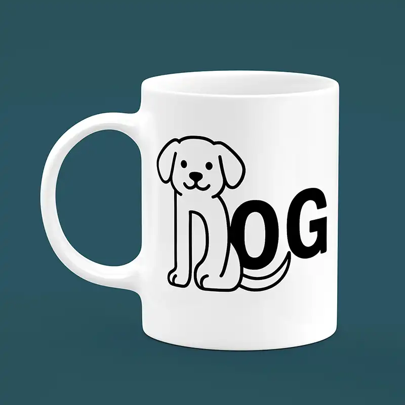 ماگ طرح سگ ، ماگ طرح DOG ، DOG ، لیوان طرح سگ ، طرح سگ